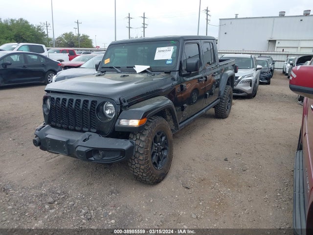 1C6HJTAG4PL525186 Jeep Gladiator Willys 4x4