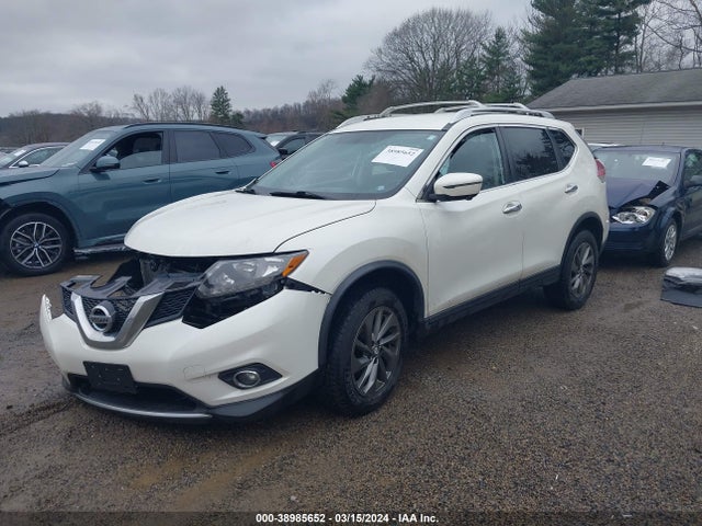 Nissan Rogue Sl 2016 KNMAT2MV6GP731806 Image 2