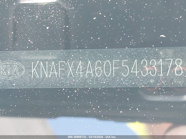 KIA FORTE LX 2015 KNAFX4A60F5433178 Image 9