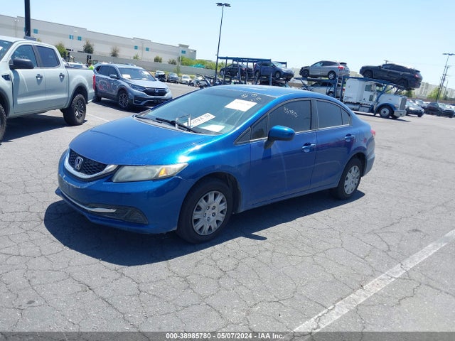 Honda Civic Lx 2014 19XFB2F52EE213310 Image 2