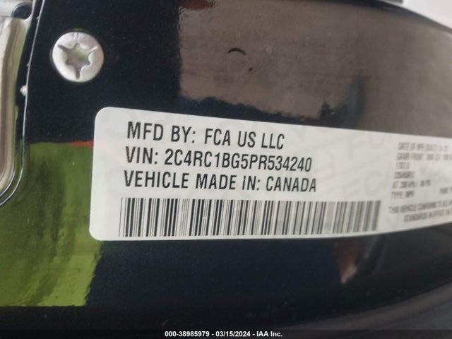 Chrysler Pacifica Touring L 2023 2C4RC1BG5PR534240 Image 9