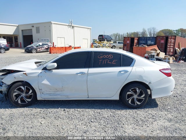 Honda ACCORD LX 2016 1HGCR2F39GA079495 Image 14