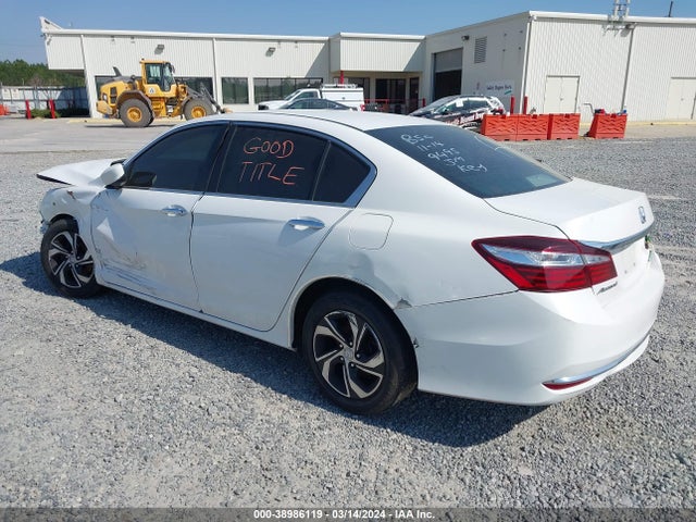Honda ACCORD LX 2016 1HGCR2F39GA079495 Image 3