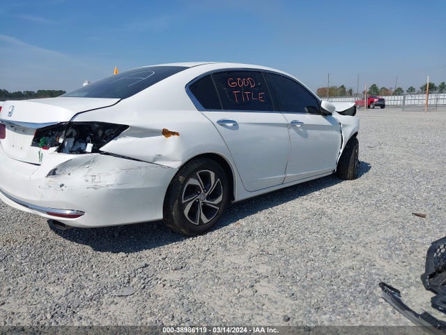 Honda ACCORD LX 2016 1HGCR2F39GA079495 Image 4