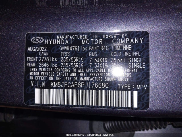 Hyundai Tucson N Line 2023 KM8JFCAE8PU176680 Image 12