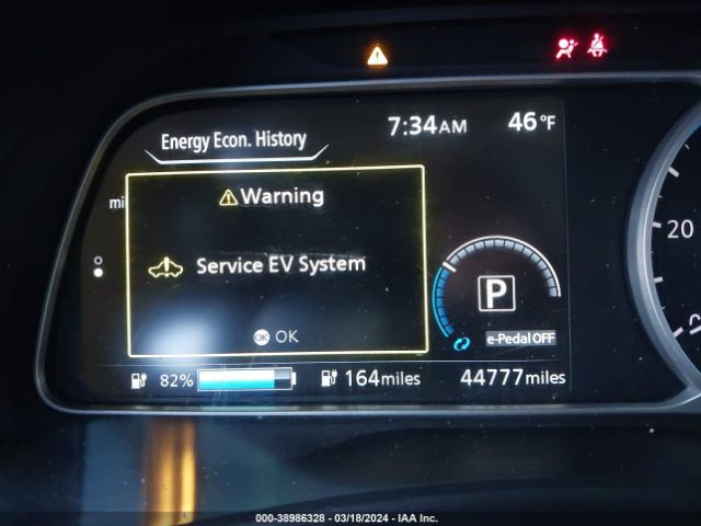 1N4BZ1CPXKC317353 Nissan Leaf Sv Plus