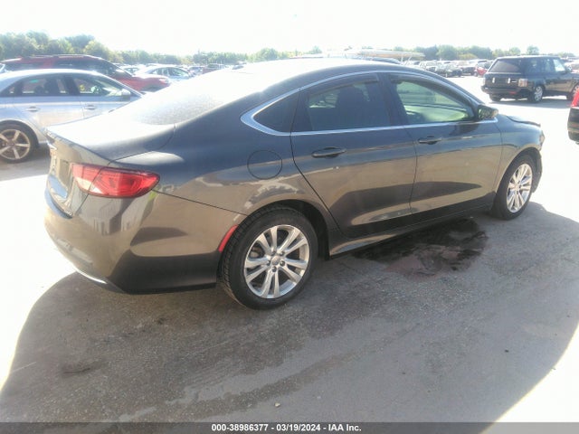 2016 Chrysler 200 Limited მანქანა იყიდება აუქციონზე, vin: 1C3CCCAB0GN142680, აუქციონის ნომერი: 38986377