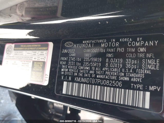 Genesis Gv70 2.5t Awd 2023 KMUMADTB7PU082506 Image 9