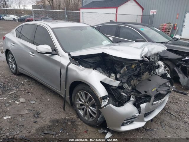 2014 Infiniti Q50 Premium მანქანა იყიდება აუქციონზე, vin: JN1BV7AR6EM683776, აუქციონის ნომერი: 38986726