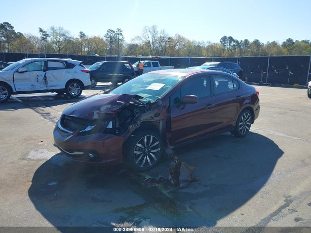 Honda Civic Ex-l 2014 2HGFB2F95EH525047 Image 2