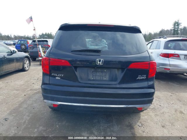 5FNYF6H00GB090402 Honda Pilot Elite