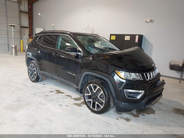 38987038 :رقم المزاد ، 3C4NJCCB9JT208335 vin ، 2018 Jeep Compass Limited Fwd مزاد بيع