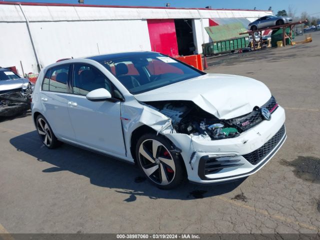 Auction sale of the 2019 Volkswagen Golf Gti 2.0t Autobahn/2.0t Rabbit Edition/2.0t S/2.0t Se, vin: 3VW6T7AU3KM029565, lot number: 38987060