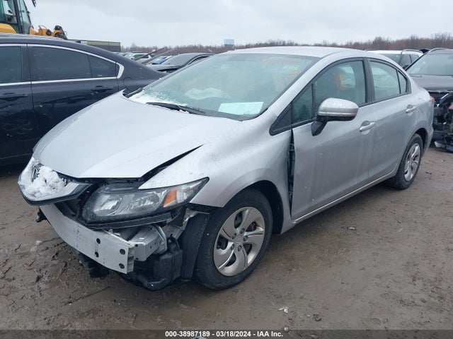 Honda Civic Lx 2015 19XFB2F52FE106307 Image 2