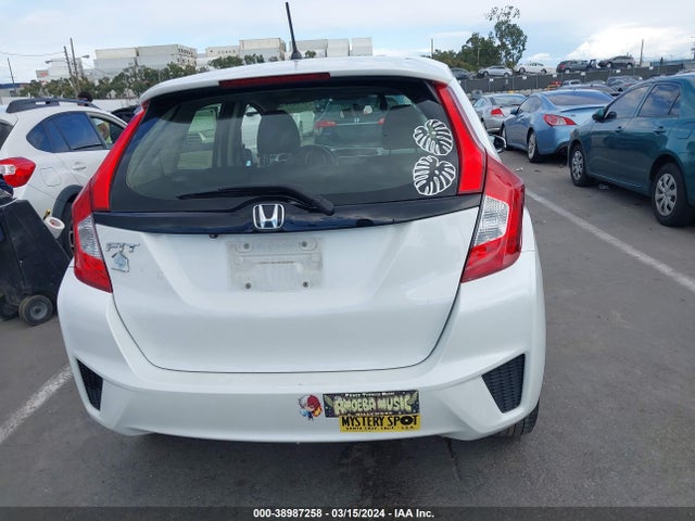 2017 Honda Fit Lx მანქანა იყიდება აუქციონზე, vin: JHMGK5H5XHS022978, აუქციონის ნომერი: 38987258