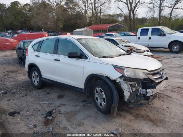 2014 Honda Cr-v Lx მანქანა იყიდება აუქციონზე, vin: 5J6RM3H33EL008122, აუქციონის ნომერი: 38988070