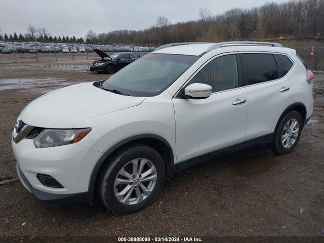 Nissan ROGUE SV 2014 5N1AT2MT3EC762445 Image 2