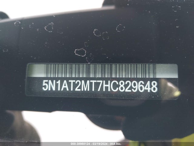 Nissan Rogue Sl 2017 5N1AT2MT7HC829648 Image 9