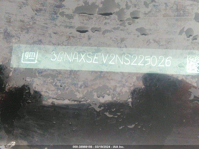 Chevrolet Equinox Awd Ls 2022 3GNAXSEV2NS225026 Image 9