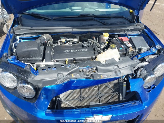 Chevrolet Sonic Lt Auto 2016 1G1JC5SH4G4177335 Image 10