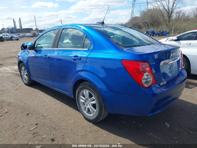 Chevrolet Sonic Lt Auto 2016 1G1JC5SH4G4177335 Image 3