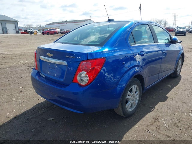 Chevrolet Sonic Lt Auto 2016 1G1JC5SH4G4177335 Image 4