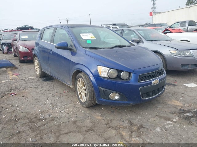 Chevrolet Sonic Lt Auto 2014 1G1JC6SH3E4179211 Image 1