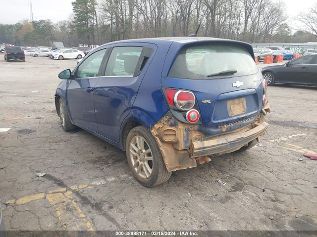Chevrolet Sonic Lt Auto 2014 1G1JC6SH3E4179211 Image 3