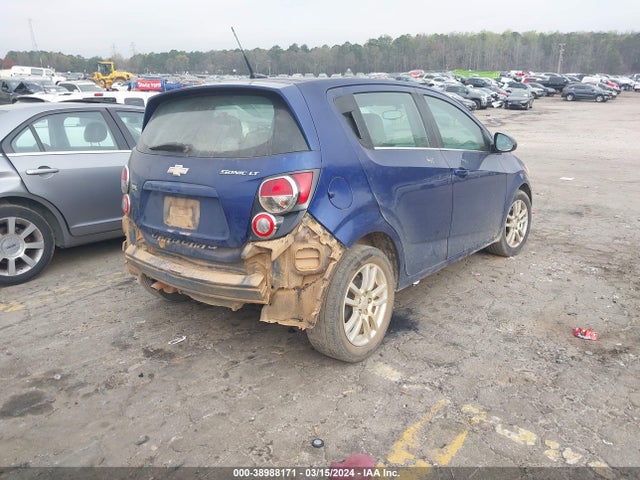 Chevrolet Sonic Lt Auto 2014 1G1JC6SH3E4179211 Image 4