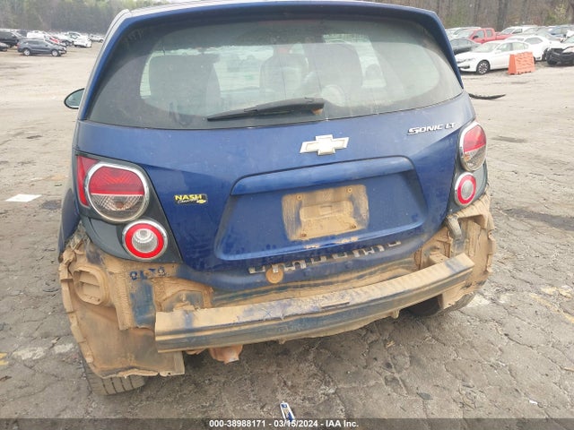 Chevrolet Sonic Lt Auto 2014 1G1JC6SH3E4179211 Image 6