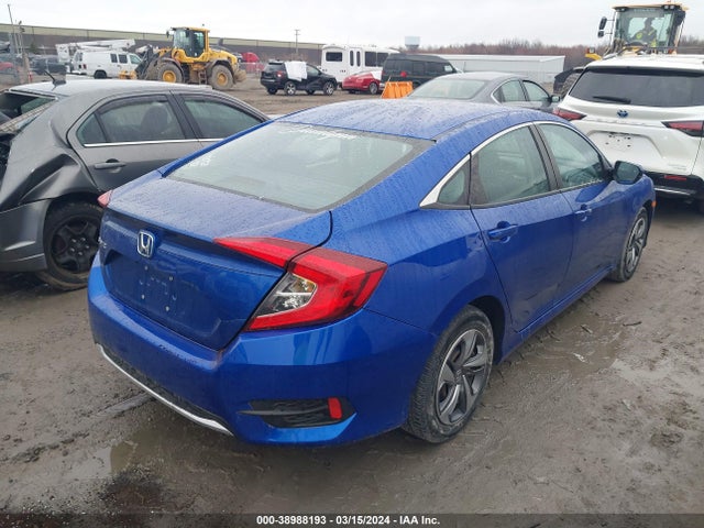 Honda Civic Lx 2019 2HGFC2F68KH511447 Image 4