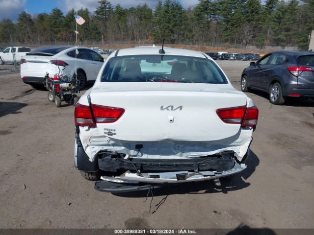 3KPA24AD7PE598340 KIA RIO S