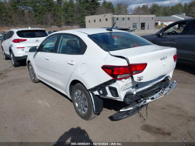 3KPA24AD7PE598340 KIA RIO S