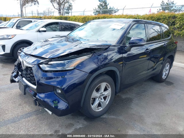 Toyota Highlander Le 2021 5TDZZRAH6MS516775 Image 2