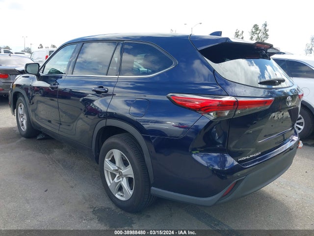 Toyota Highlander Le 2021 5TDZZRAH6MS516775 Image 3
