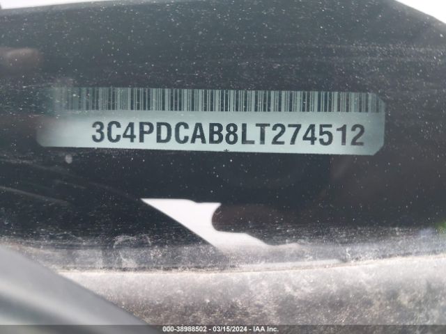 3C4PDCAB8LT274512 Dodge Journey Se Value