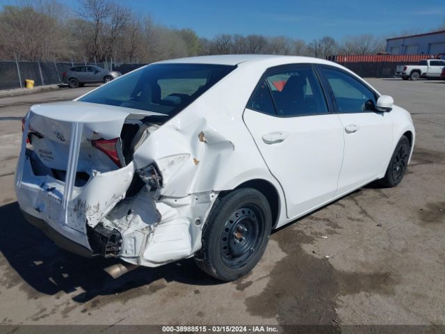 2T1BURHE1JC054271 Toyota COROLLA LE
