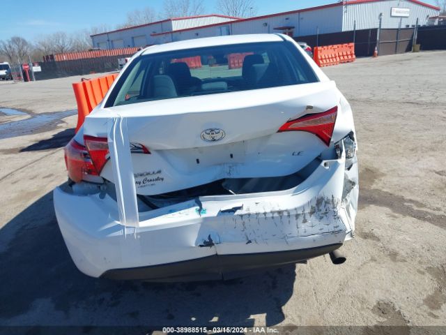2T1BURHE1JC054271 Toyota COROLLA LE