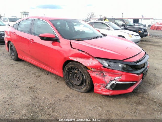 Honda Civic Lx 2019 2HGFC2F62KH577315 main image