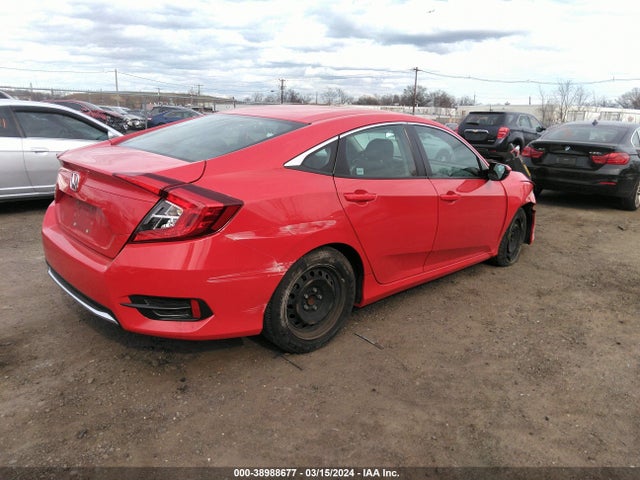 Honda Civic Lx 2019 2HGFC2F62KH577315 Image 4
