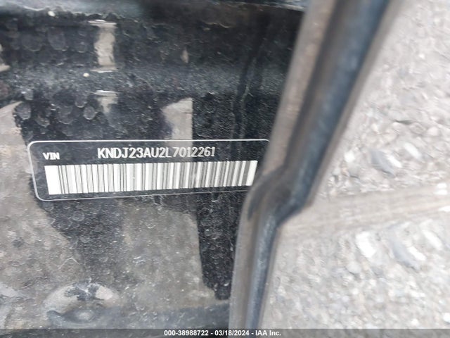 KIA SOUL LX 2020 KNDJ23AU2L7012261 Image 9