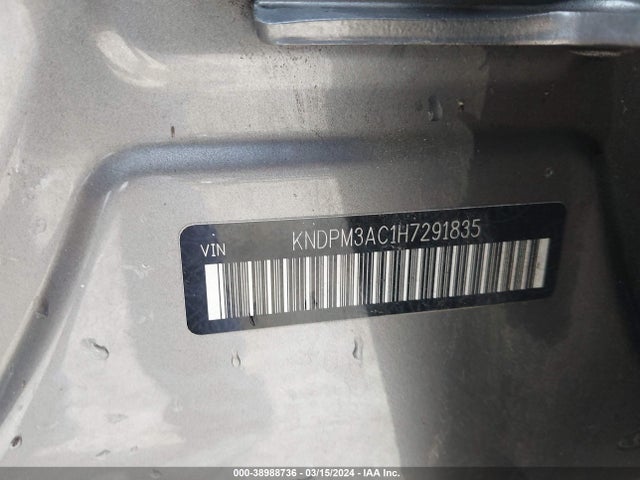 KIA Sportage Lx 2017 KNDPM3AC1H7291835 Image 9