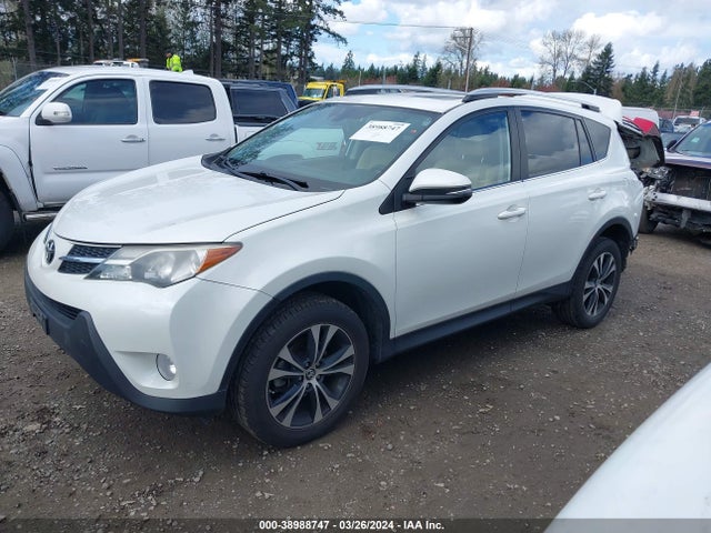 Toyota Rav4 Limited 2015 2T3DFREV6FW289821 Image 2