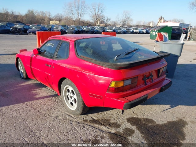 1986 PORSCHE 944 WP0AA0946GN459652 Photo 2