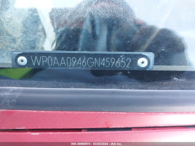 1986 PORSCHE 944 WP0AA0946GN459652 Photo 8