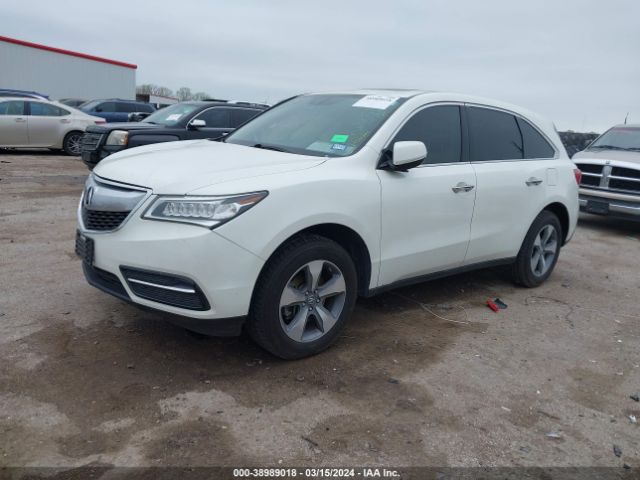 5FRYD3H23GB022017 Acura Mdx Acurawatch Plus Package