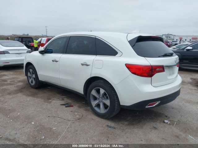 5FRYD3H23GB022017 Acura Mdx Acurawatch Plus Package