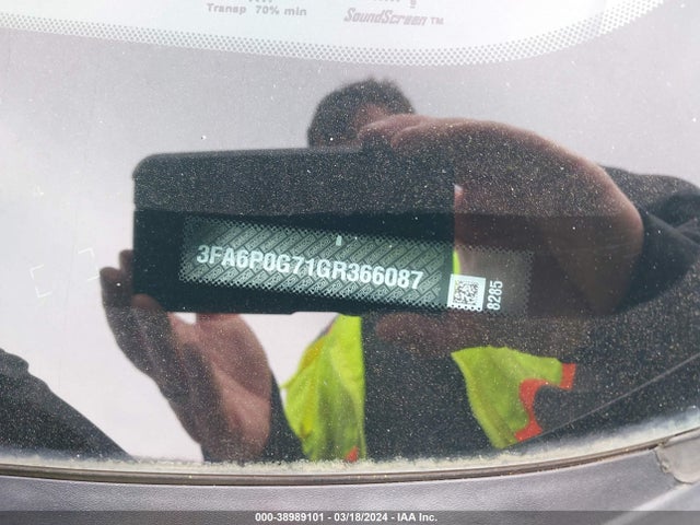 Ford FUSION S 2016 3FA6P0G71GR366087 Image 9