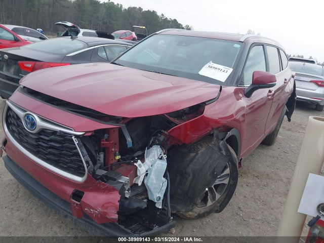 Toyota Highlander Hybrid Xle 2023 5TDKBRCH2PS564331 Image 2