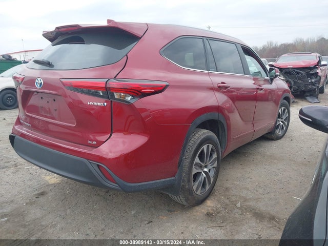 Toyota Highlander Hybrid Xle 2023 5TDKBRCH2PS564331 Image 4